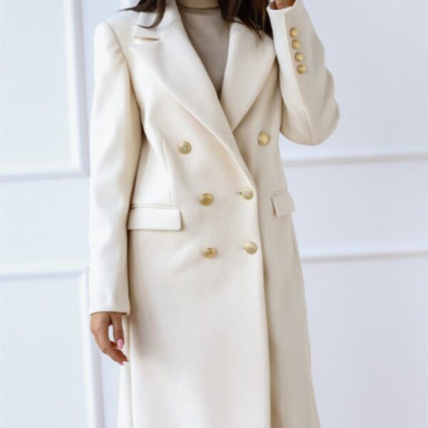 Long Metal Buckle Jacket