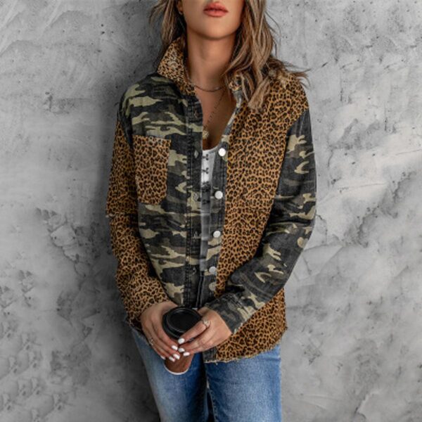 Camouflage Stitching Jacket